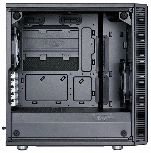 Компьютерный корпус Fractal Design Define Mini C TG черный (FD-C-DEFMINI-CBKTG)