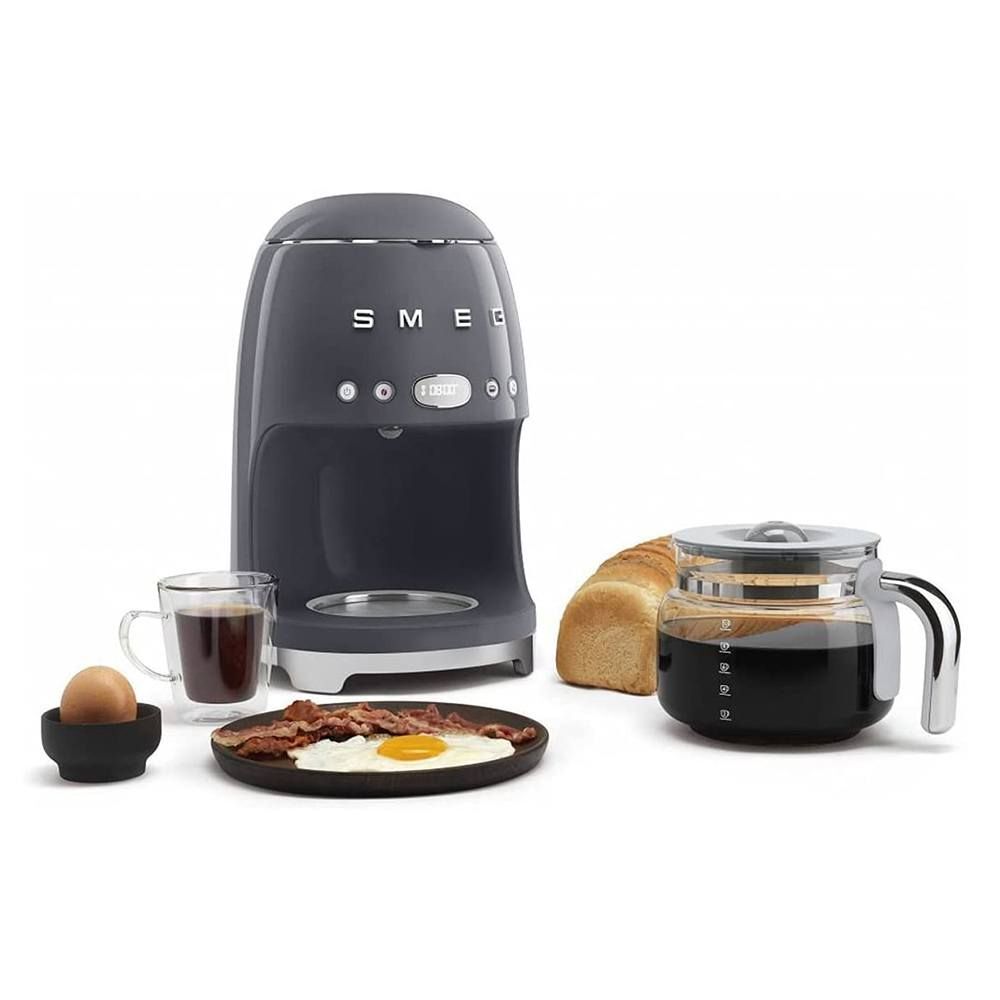 Кофеварка капельная Smeg DCF02, серый