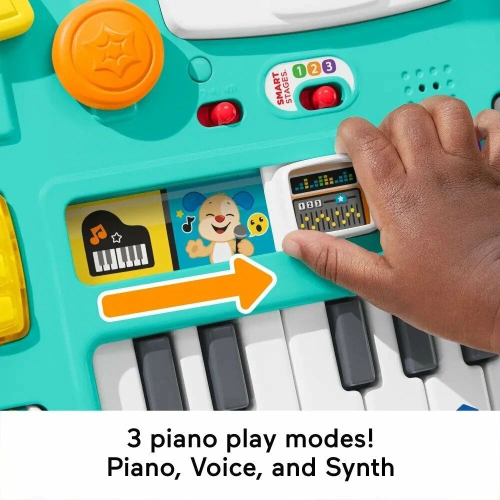 Музыкальный детский стол Fisher-Price Mix & Learn DJ Table