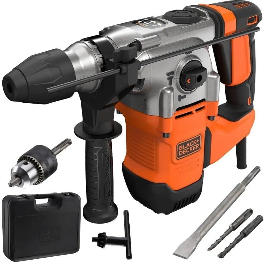 Перфоратор сетевой SDS+ Black&Decker BEHS03K-QS