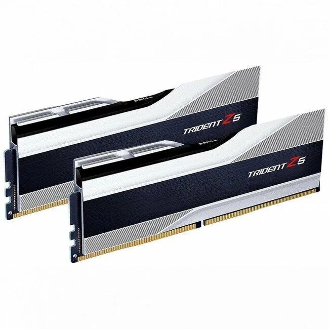 Оперативная память G.SKILL Trident Z5 RGB DDR5 32GB(16GBX2)5600MHZ silver 2x16 ГБ (F5-5600U3636C16GX2-TZ5S)