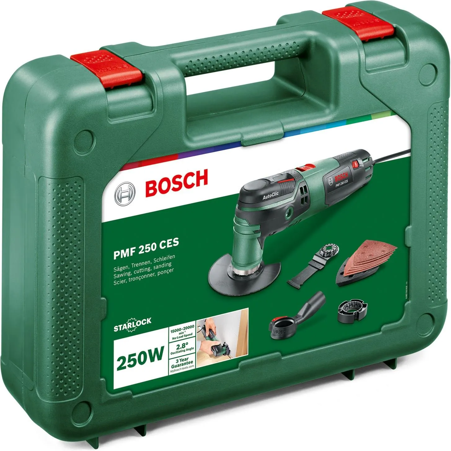 Многофункциональный инструмент Bosch PMF 250 CES 0603102100