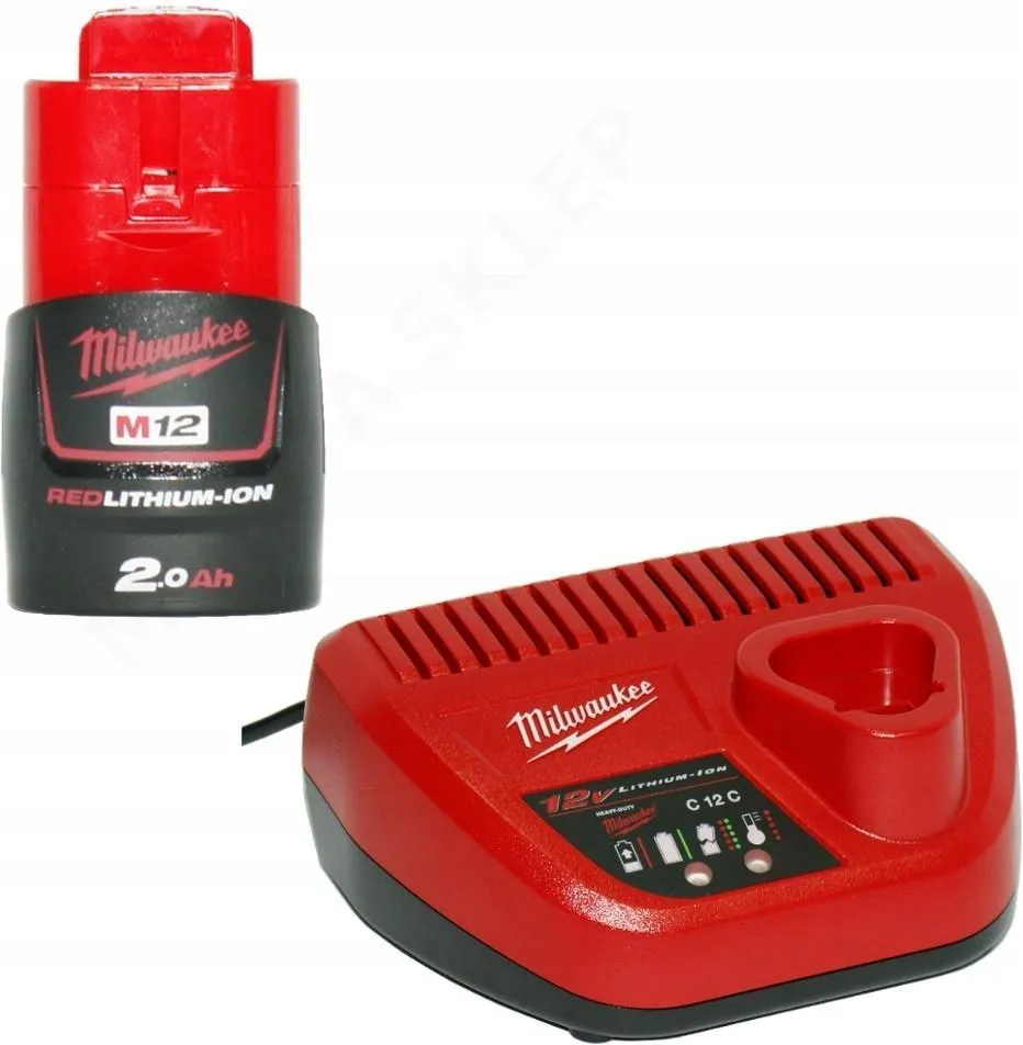 АКБ и ЗУ Milwaukee M12 NRG-201 4933451900