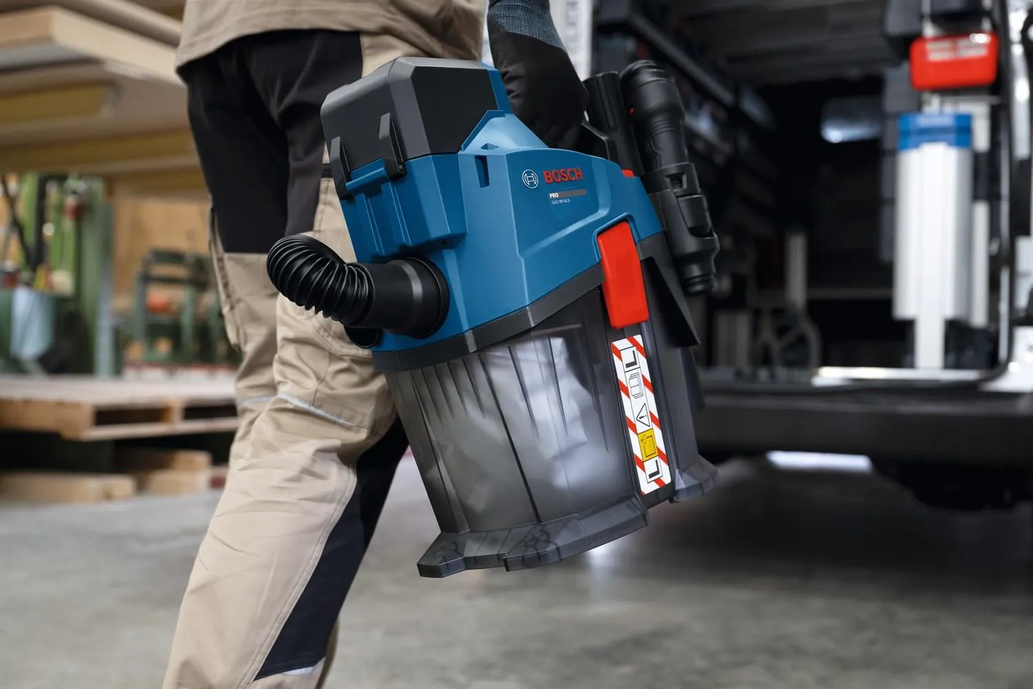 Аккумуляторный пылесос класса L Bosch GAS 18V-6 LS Professional 06019K2100