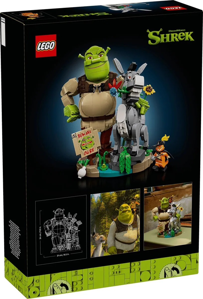 LEGO Shrek 72423 Шрек, Осёл и Кот в сапогах