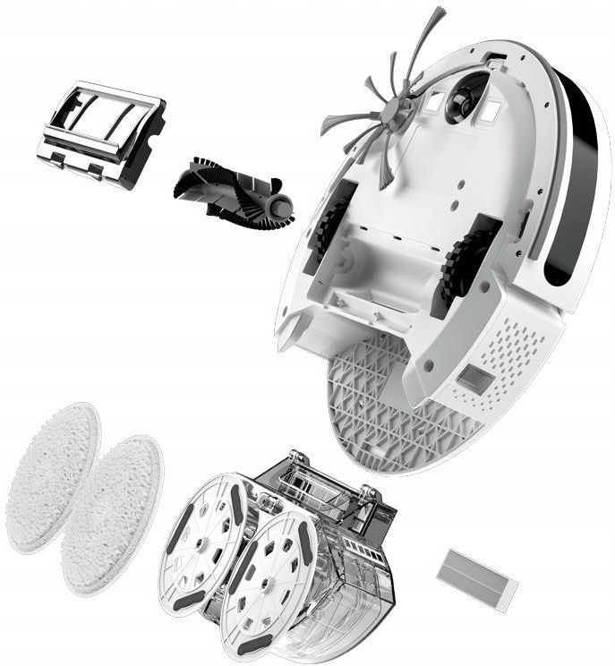Робот-пылесос BISSELL SpinWave R5 3475N, белый