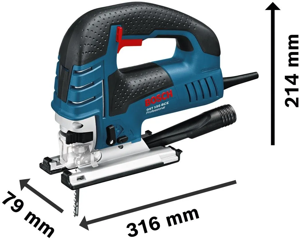 Лобзик Bosch GST 150 BCE Professional 0601513000