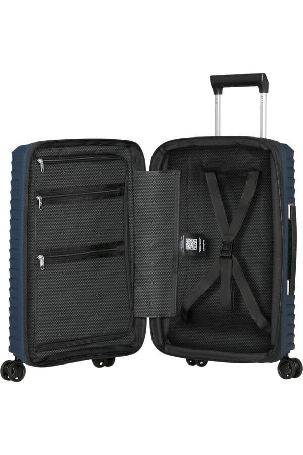 Чемодан Samsonite Upscape 155314-2165 55см 39/45л Blue Nights slim