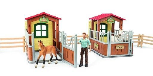 Набор стойл для лошадей Schleich Stable Boxes 72116