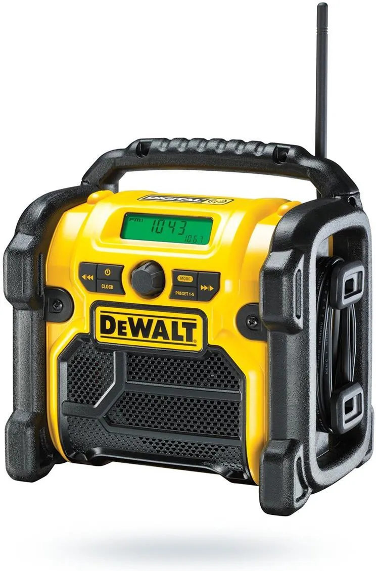Строительное радио DeWalt DAB+/FM XR Li-Ion DCR020