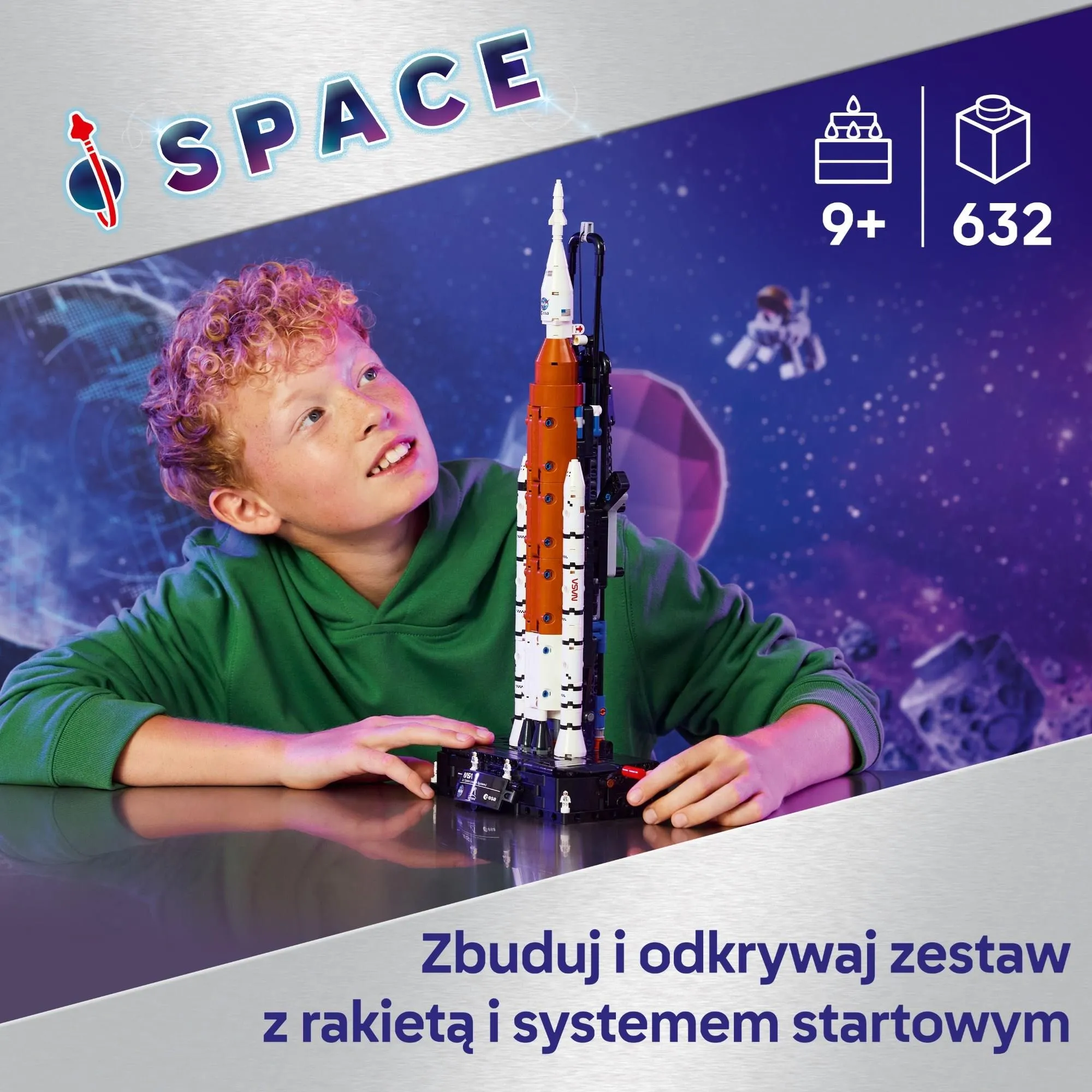 Конструктор LEGO Technic 42221 Ракета NASA SLS «Артемида»