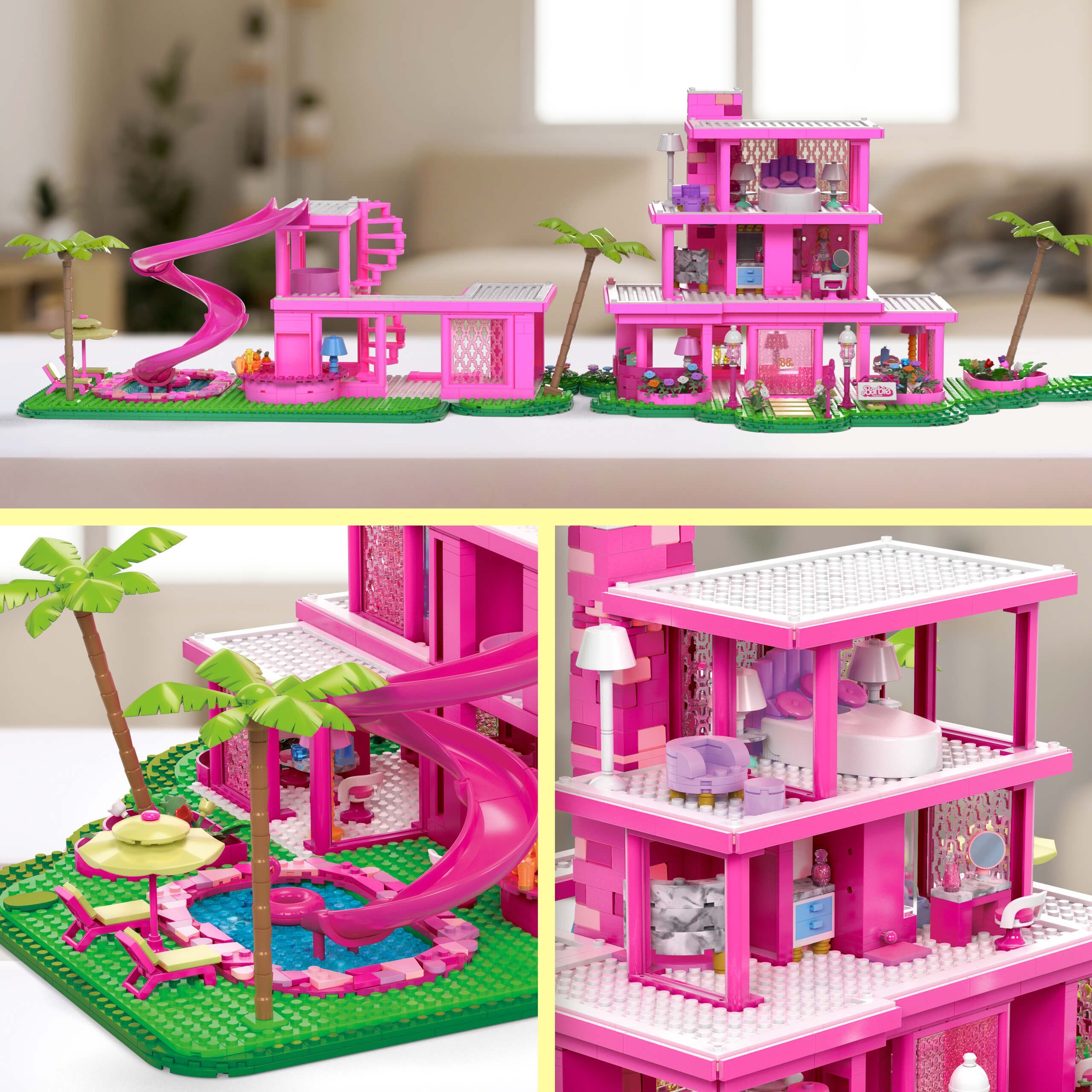 Конструктор MEGA Barbie The Movie Replica Dreamhouse Building Kit (HPH26)