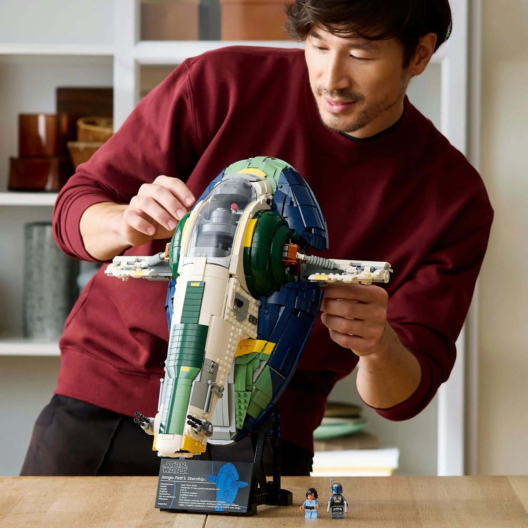 Конструктор LEGO Star Wars 75409 Патрульный корабль Джанго Фетта «Огненный спрей»
