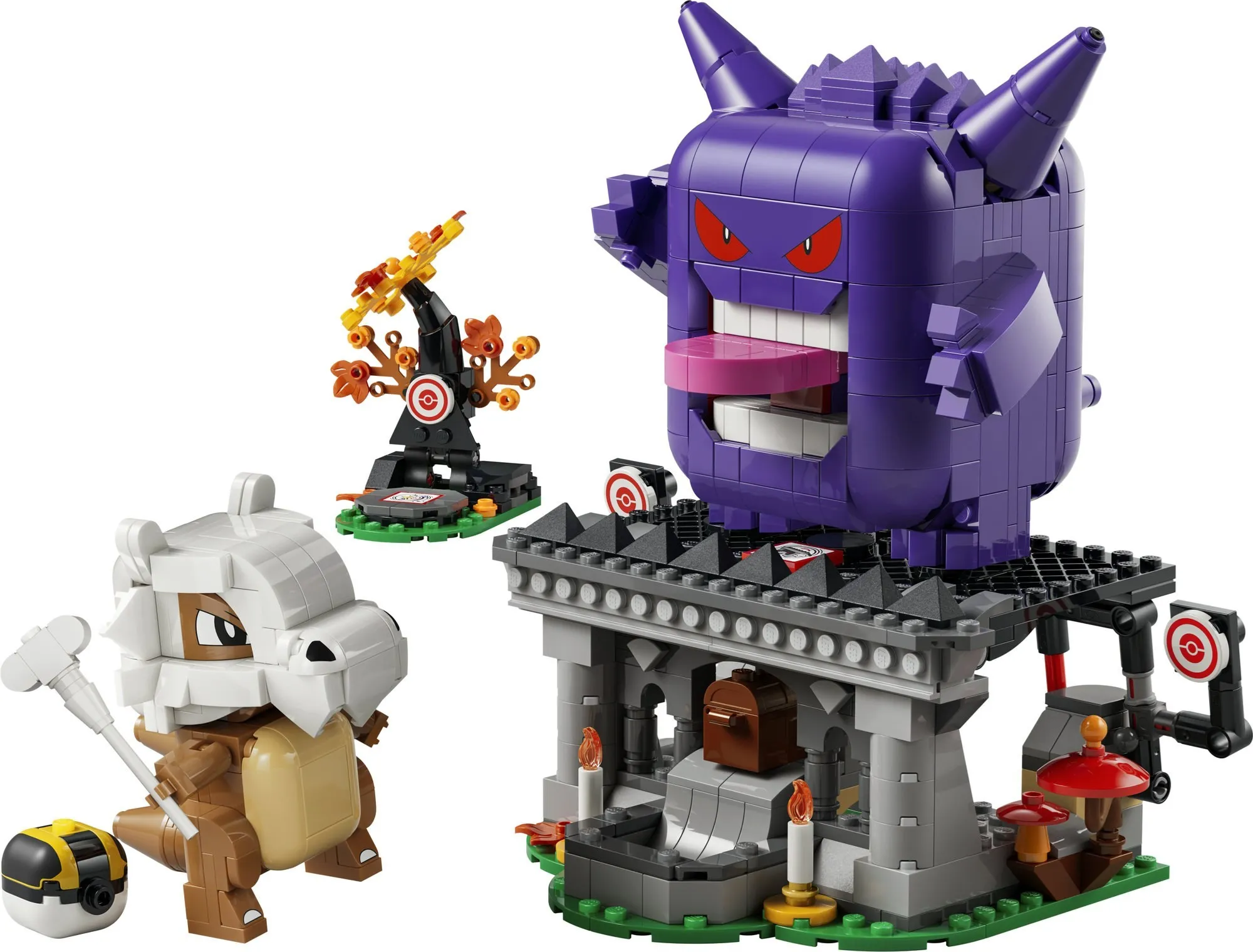 Конструктор LEGO Pokemon 72166 SMART Play: Кубон и Генгар - жуткое противостояние
