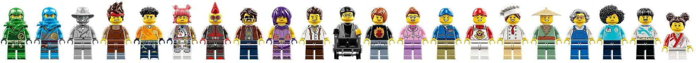 LEGO NINJAGO 71799 Городской рынок НИНДЗЯГО