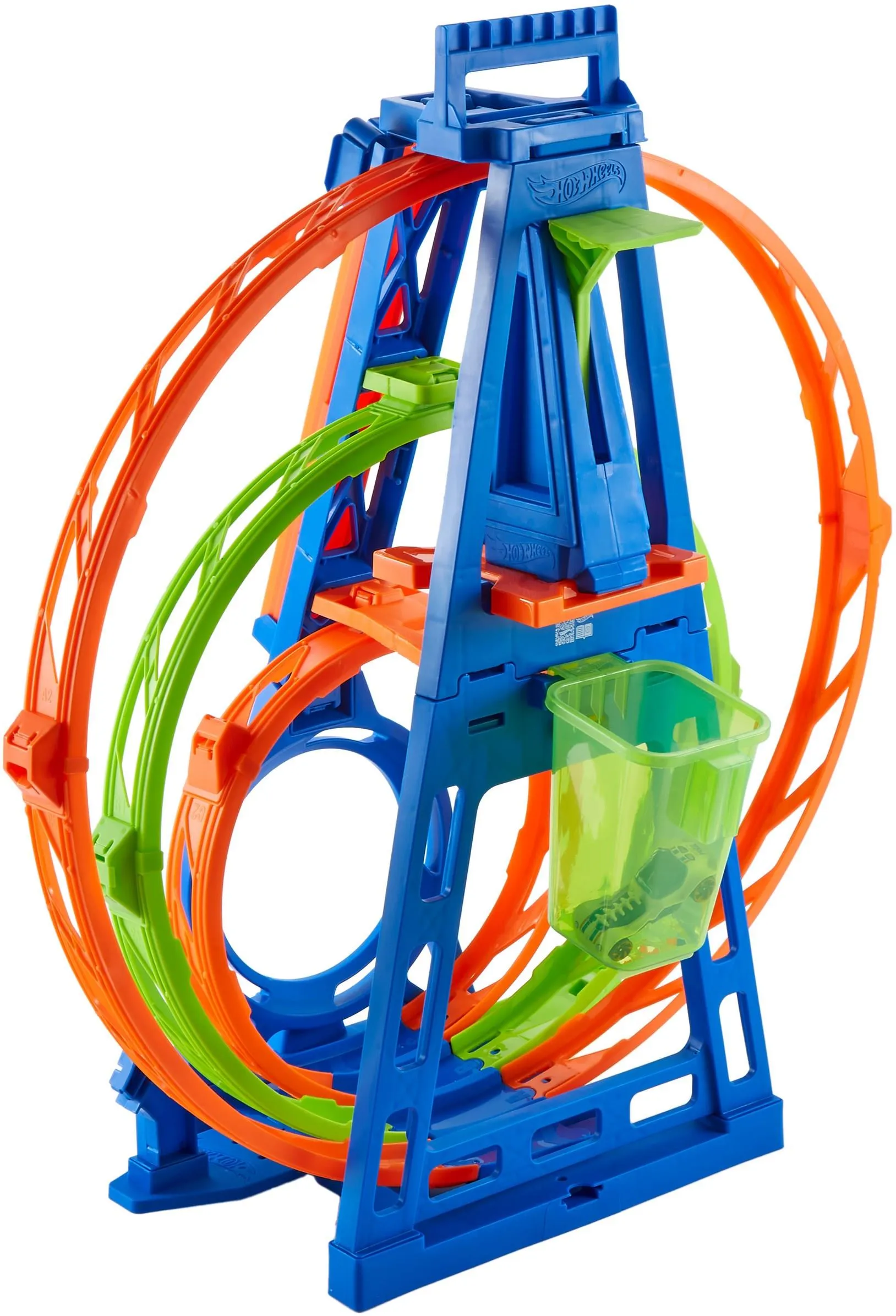 Игровой трек Hot Wheels Тройная петля GLC96 HMX37