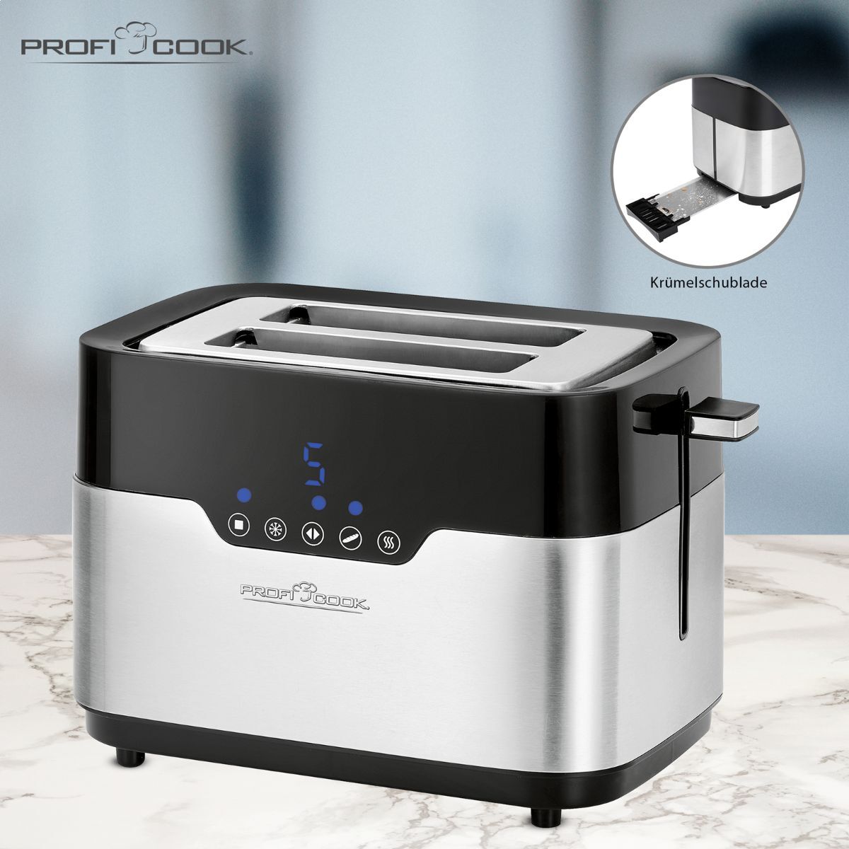 Тостер ProfiCook PC-TA 1170 inox