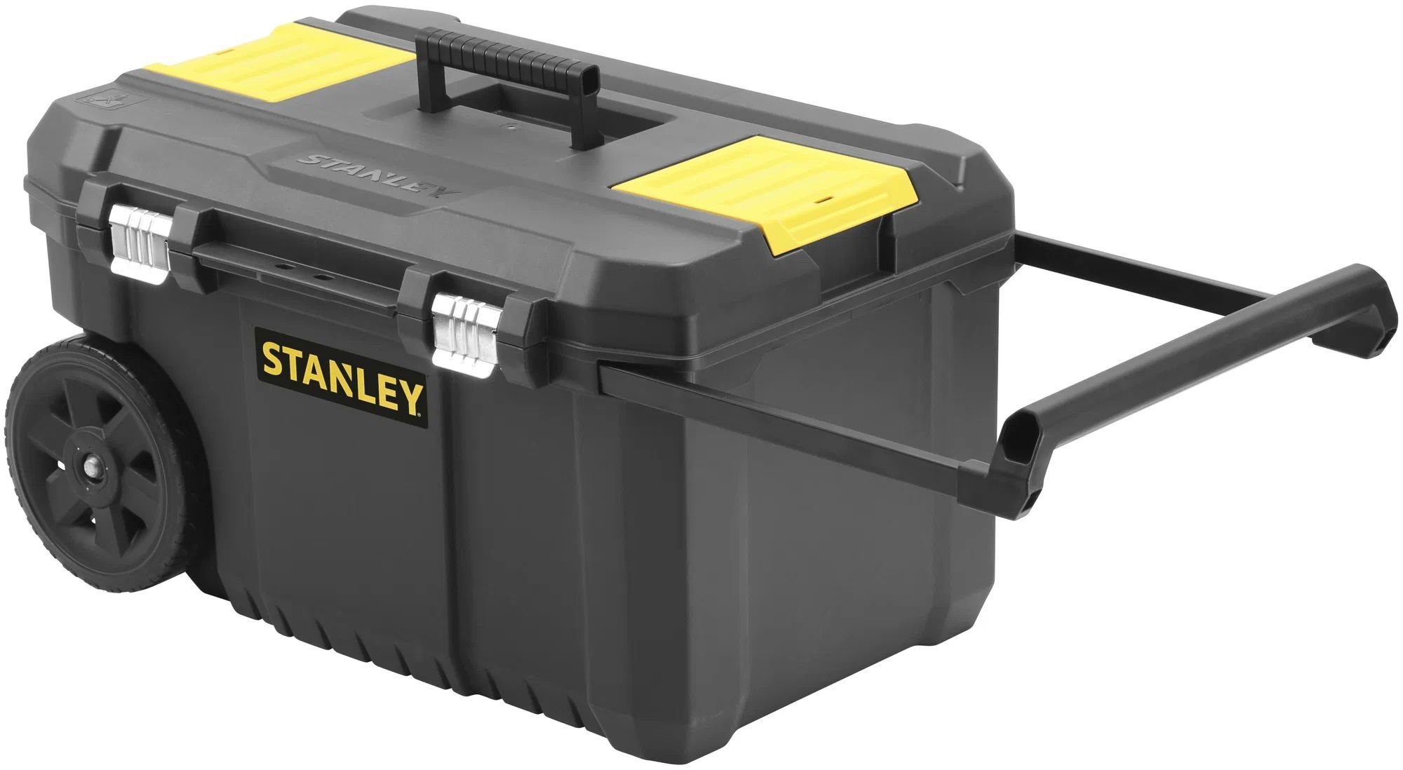 Ящик-тележка STANLEY STST1-80150 Essential Chest, 64.5x34.5x40 см, 26.2' , черный