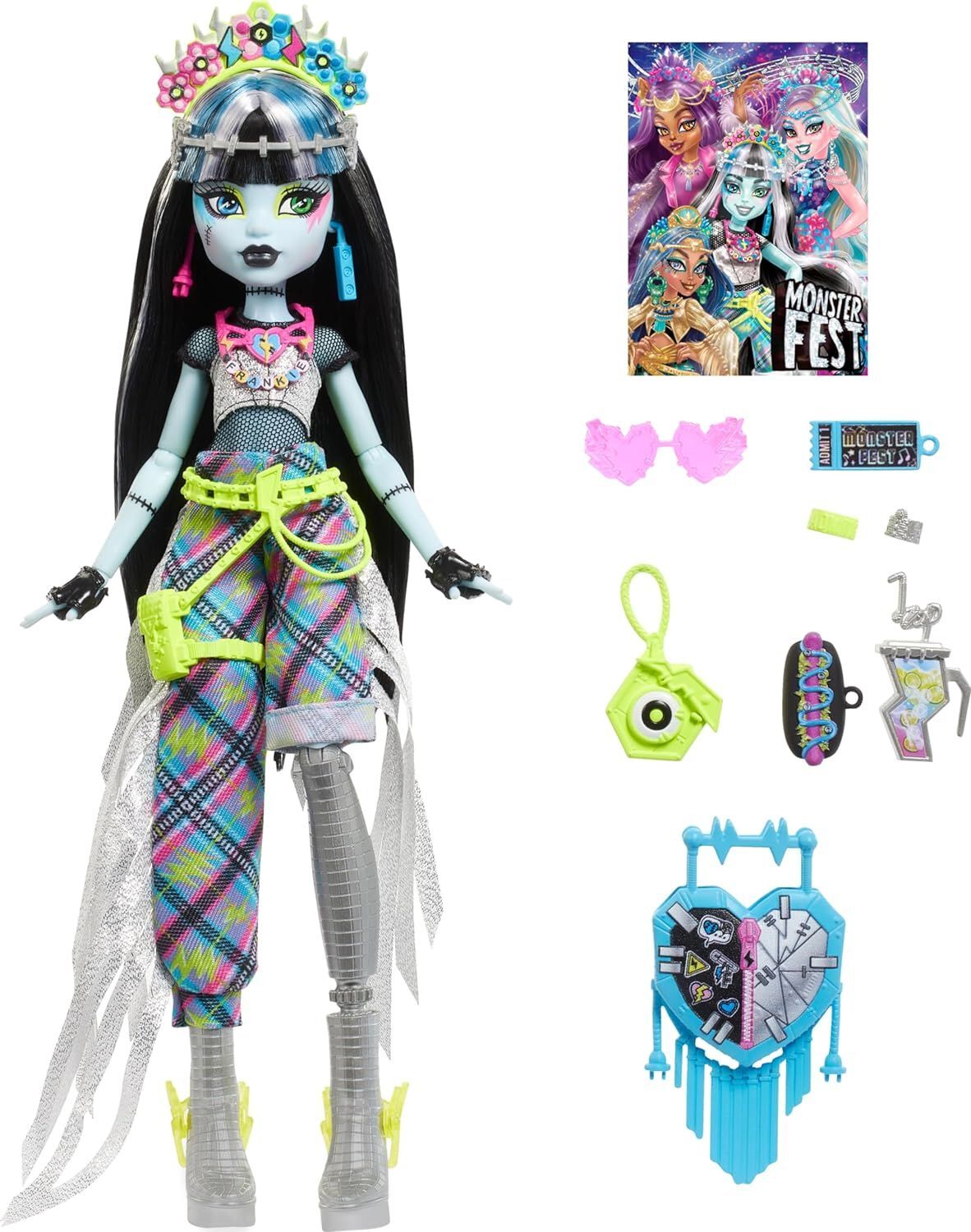 Кукла Mattel Monster High Monster Fest Фестиваль Фрэнки Штейна HXH79/HYF48