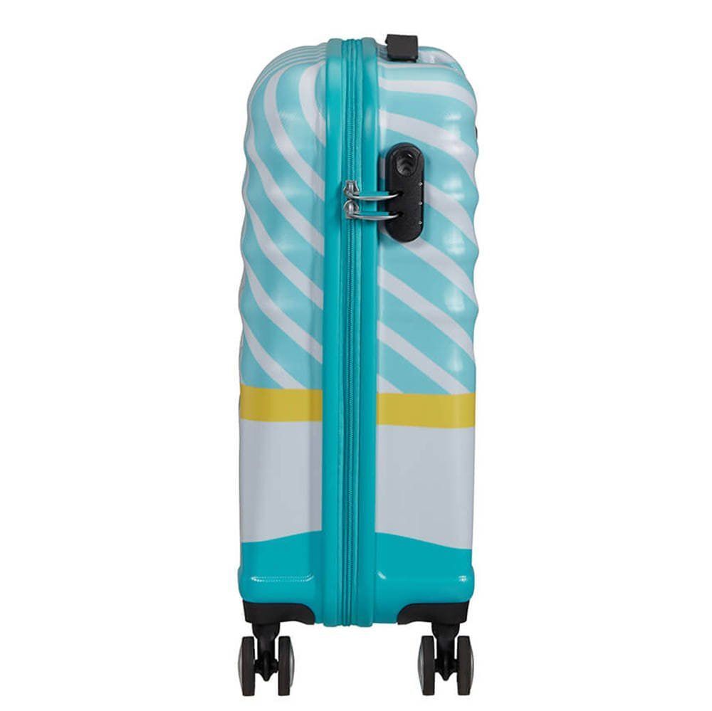 Чемодан American Tourister Kabinowa Wavebreaker Disney - Mickey Blue Kiss