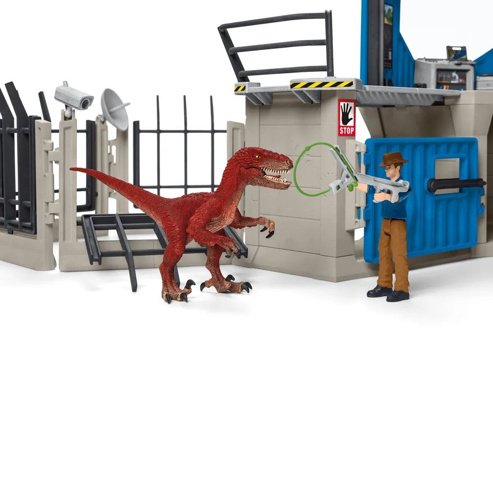 Набор Schleich Большая исследовательская станция динозавров 41462