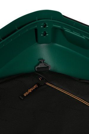 Чемодан Samsonite Essens 146911-4705, 88 л, размер M, зеленый