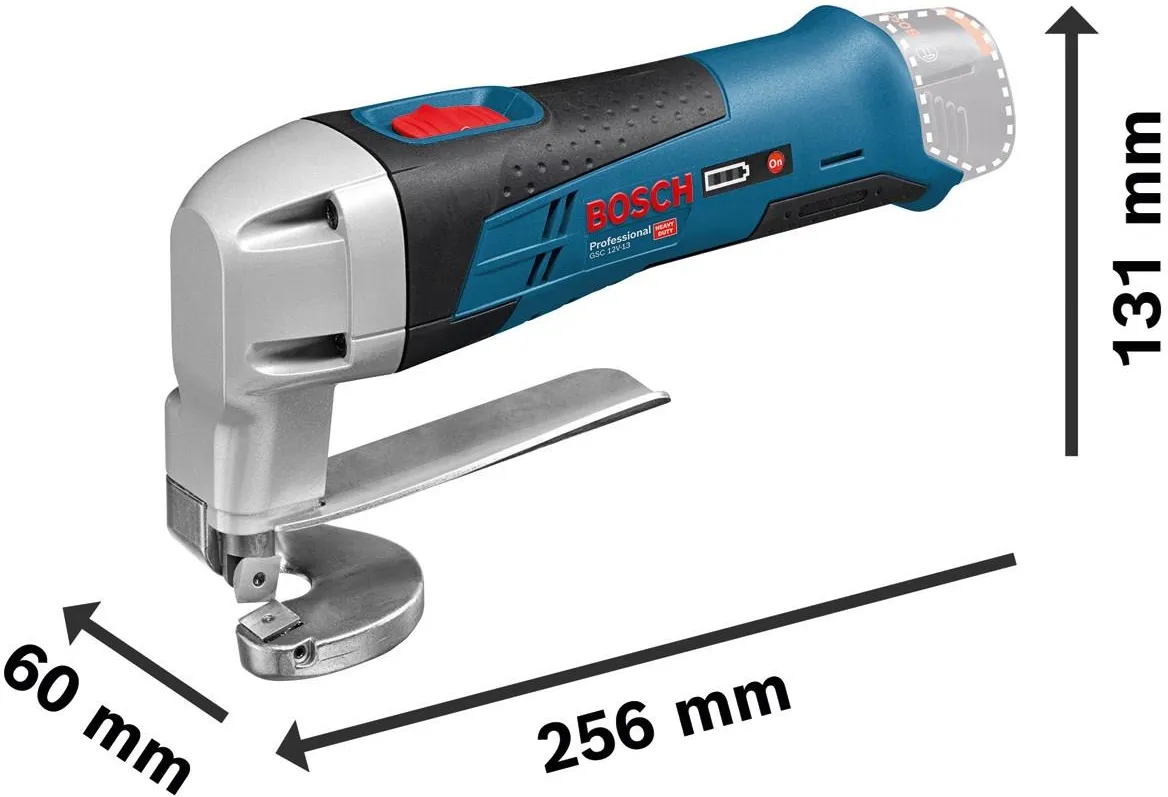Аккумуляторные ножницы по металлу Bosch GSC 12V-13 Professional 0601926108