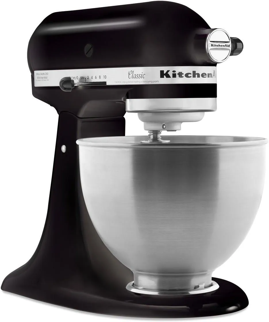 Планетарный миксер KitchenAid Classic 5K45SSEOB, чёрный