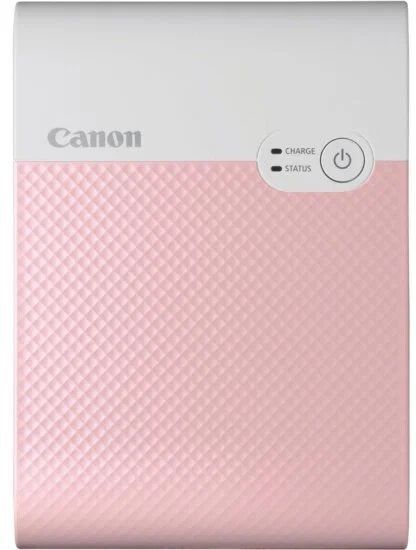 Принтер сублимационный Canon Selphy SQUARE QX10, цветн., меньше A6, розовый