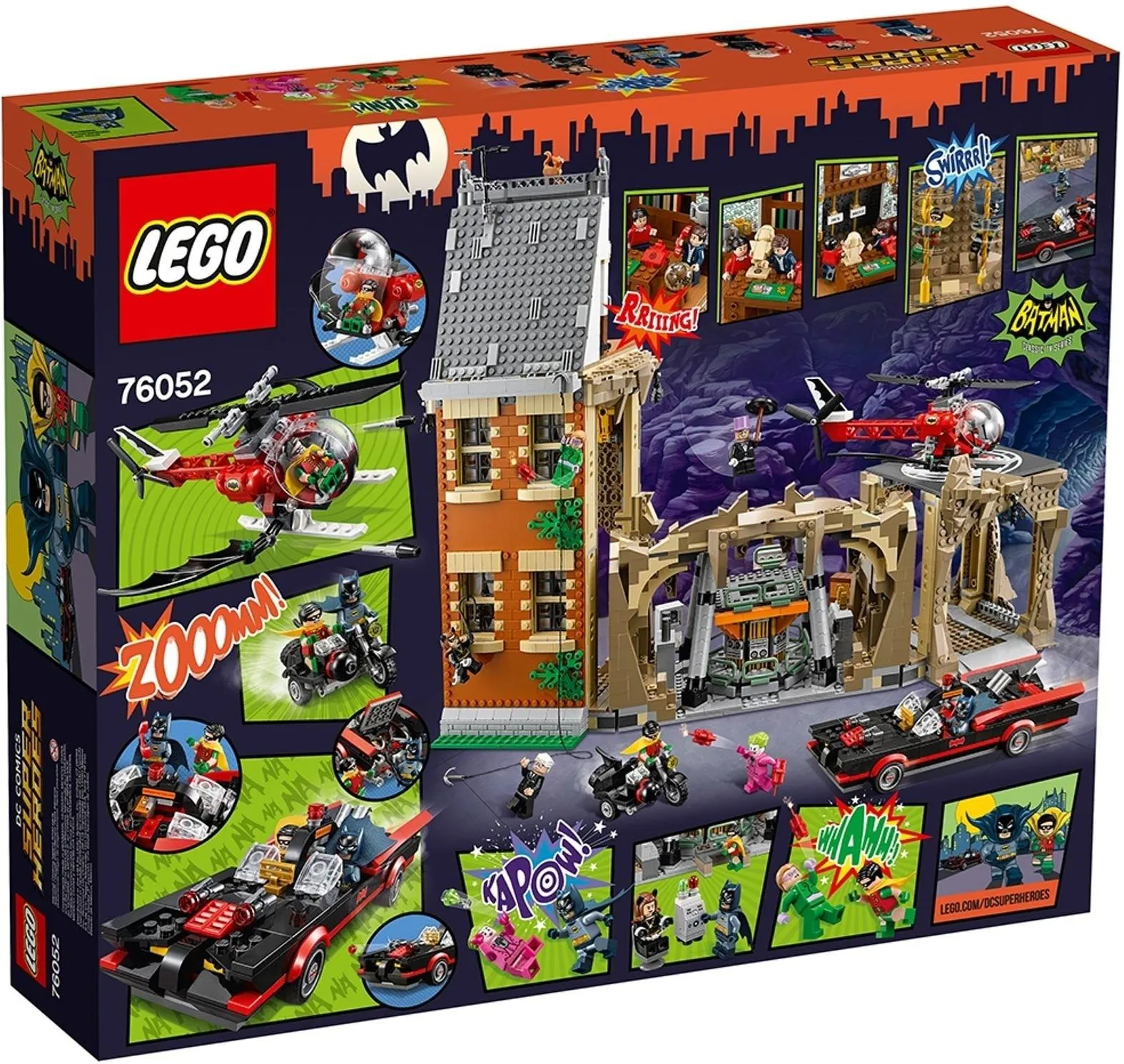 Конструктор LEGO Super Heroes 76052 Пещера Бэтмена