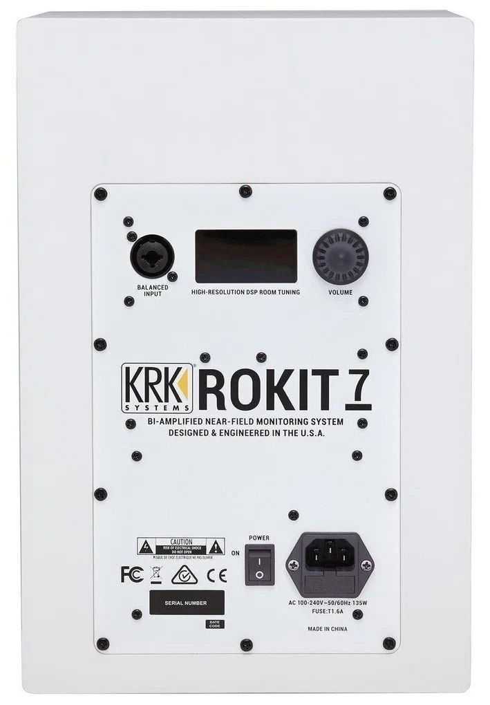 Напольная акустическая система KRK Rokit 7 G4 1 колонка белый