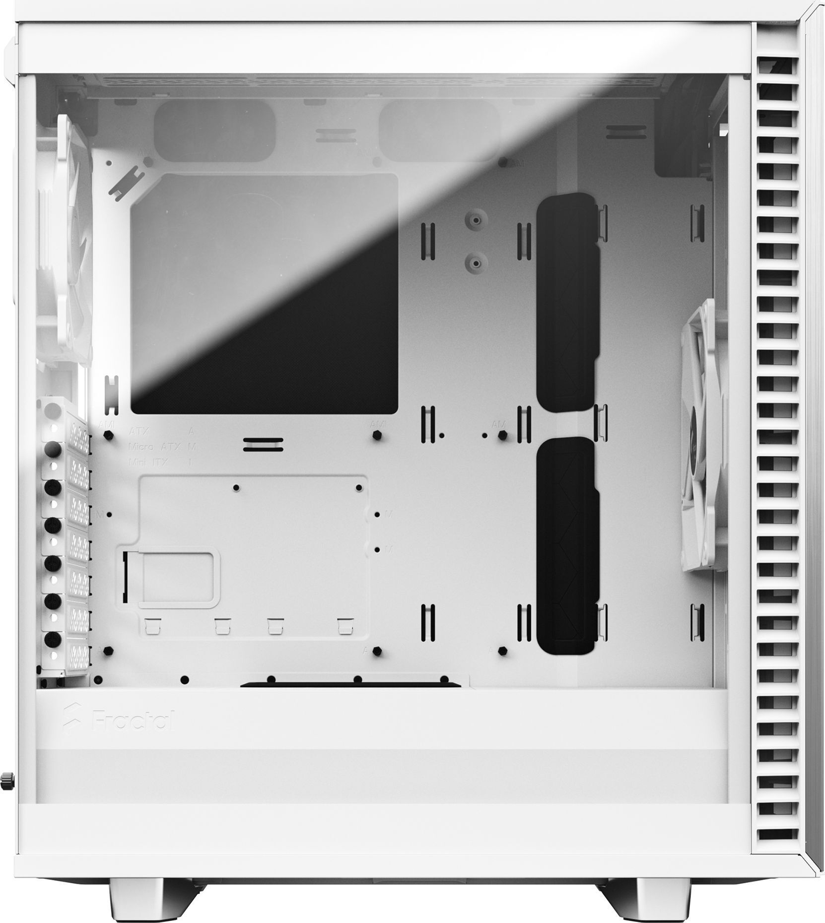 Компьютерный корпус Fractal Design Define 7 Compact TG Clear Tint White Case (FD-C-DEF7C-04), белый
