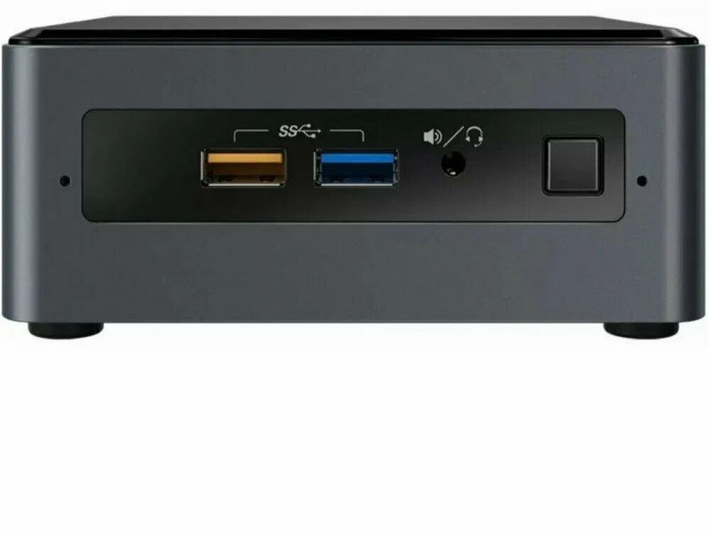 Неттоп Intel NUC (BOXNUC7PJYHN 99AHT2) Intel Pentium Silver J5005, Intel UHD Graphics 605, ОС не установлена, черный