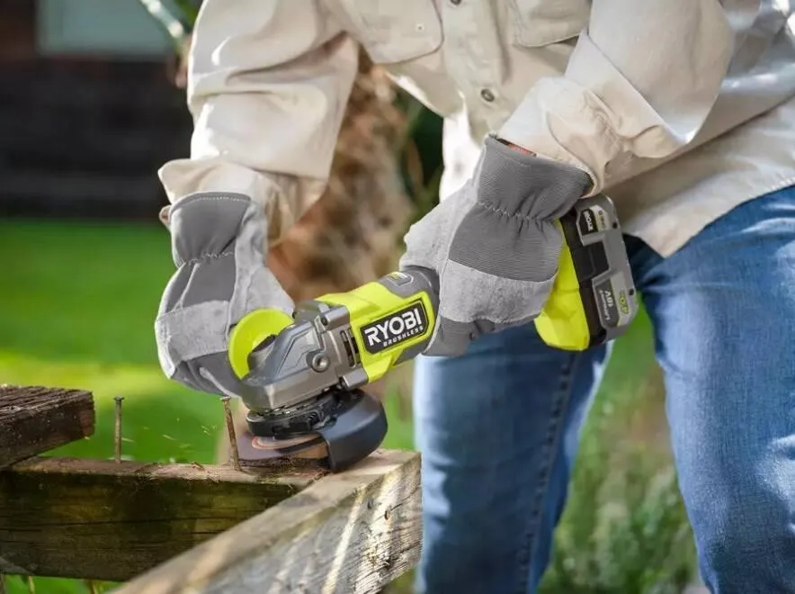 Бесщеточная угловая шлифмашина RYOBI RAG18BL-0 (5133006532)