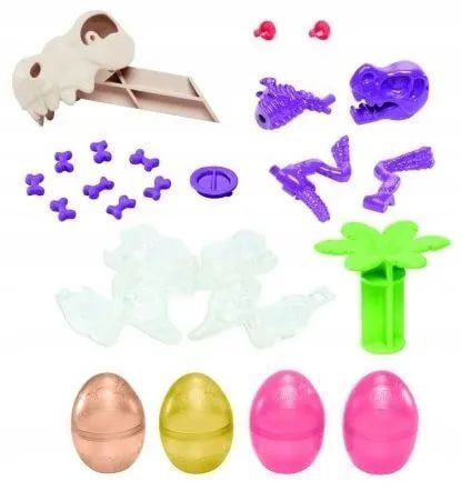 Игровой набор для лепки Play-Doh Dino Slime Набор Слаймов Остров Динозавров с Вулканом F1500