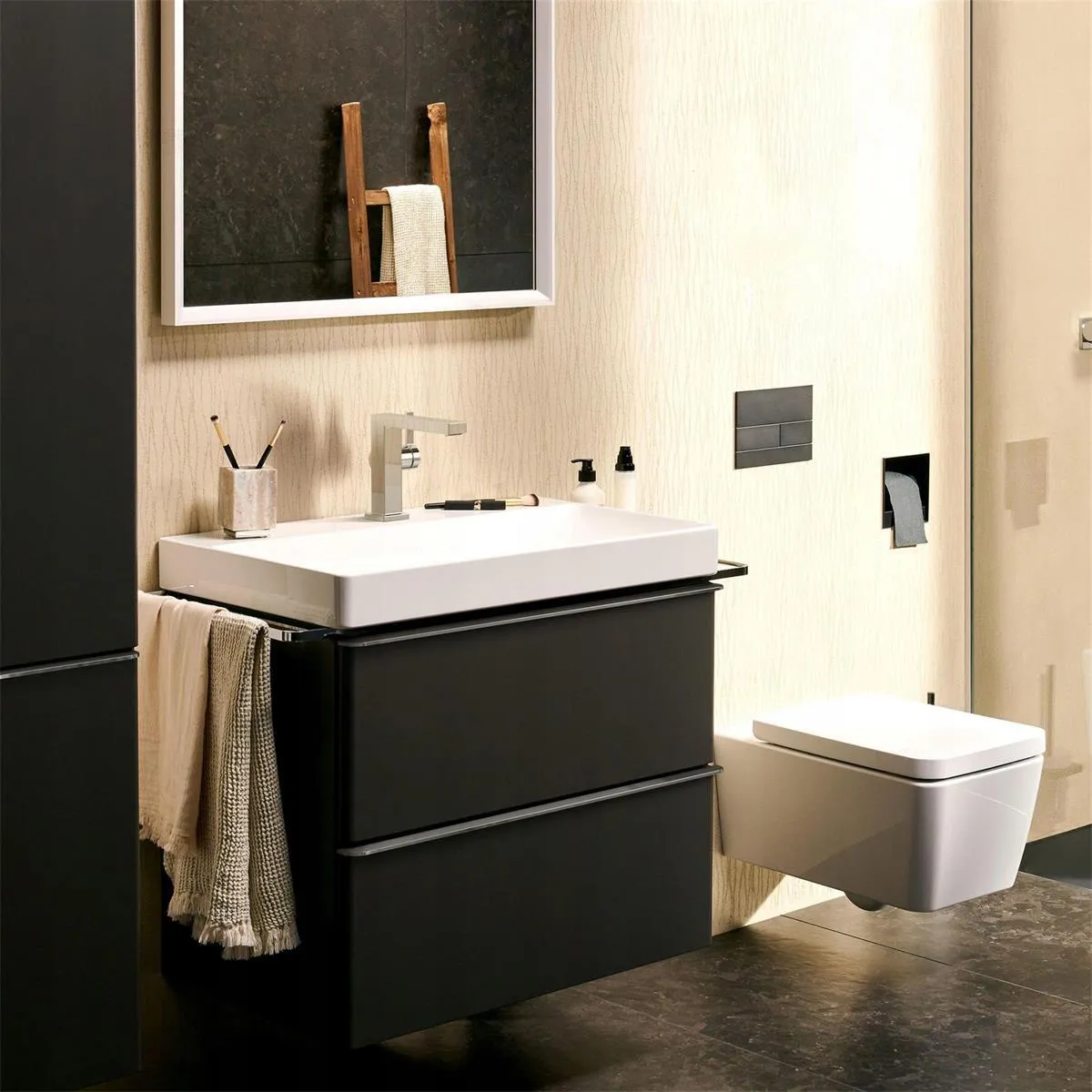 Смеситель для раковины Hansgrohe Tecturis E 110 Fine, хром 73020000
