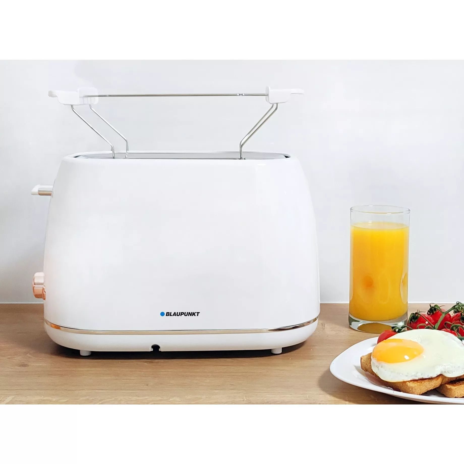 Тостер BLAUPUNKT TSS802WH 900 Вт, белый