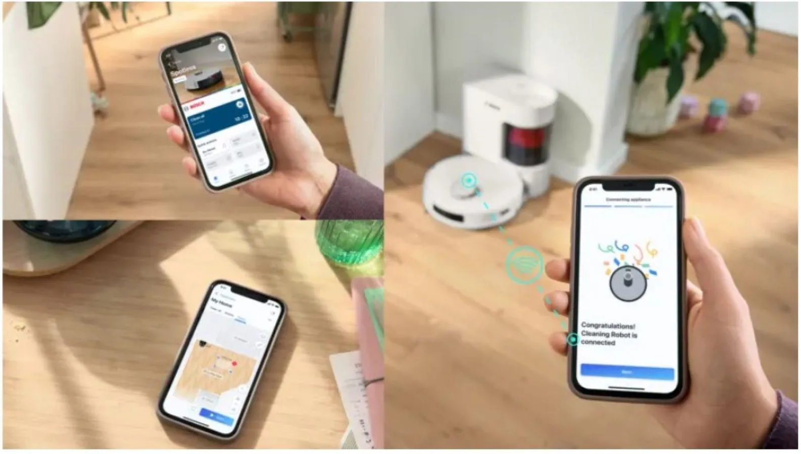 Робот-пылесос Bosch Spotless + BCRD1W