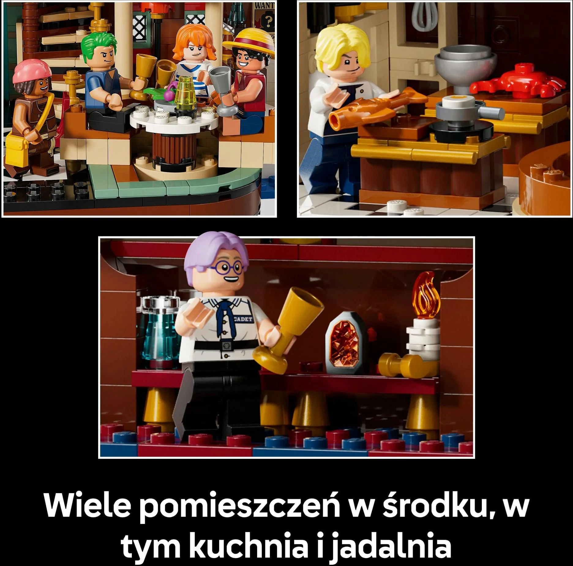 Конструктор LEGO ONE PIECE 75640 Плавучий ресторан «Барати»