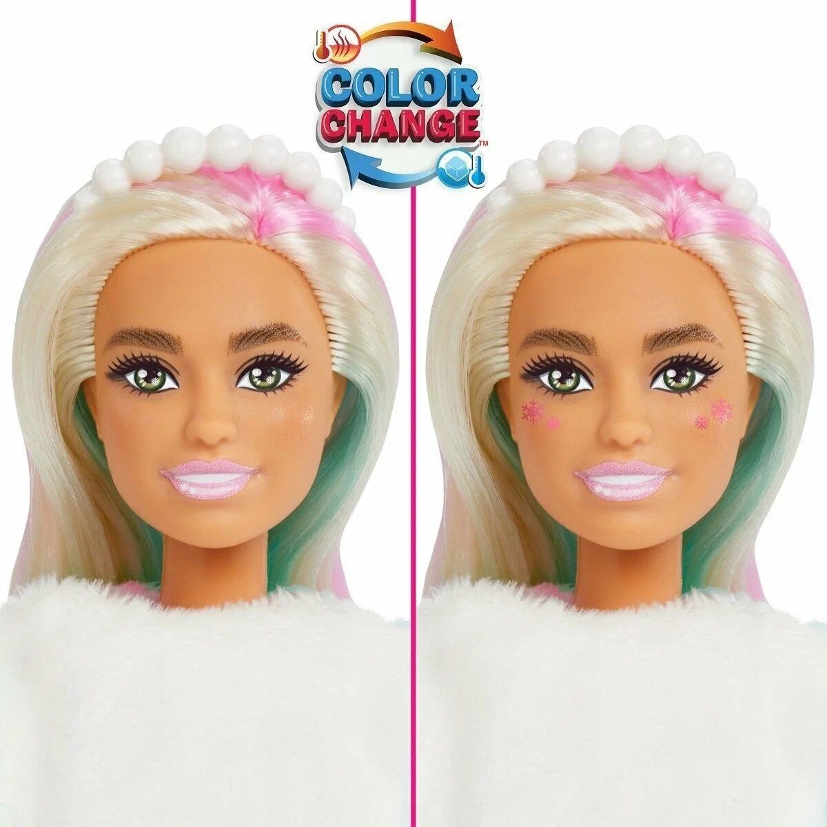 Игровой набор с куклой Адвент календарь Барби Barbie Cutie Reveal с 25 сюрпризами HJX76