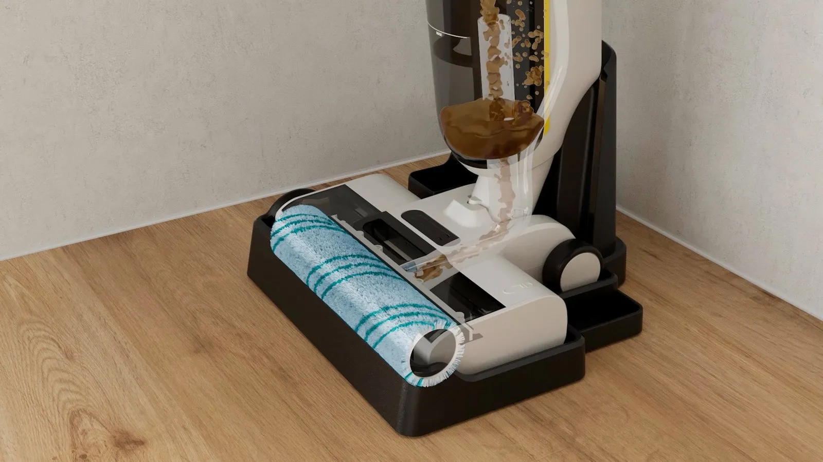 Электрическая швабра KARCHER FCV 4 Pet & Home Dry 1.056-137.0