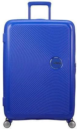 American Tourister Soundbox 77 см Чемодан раздвижной, синий 110л