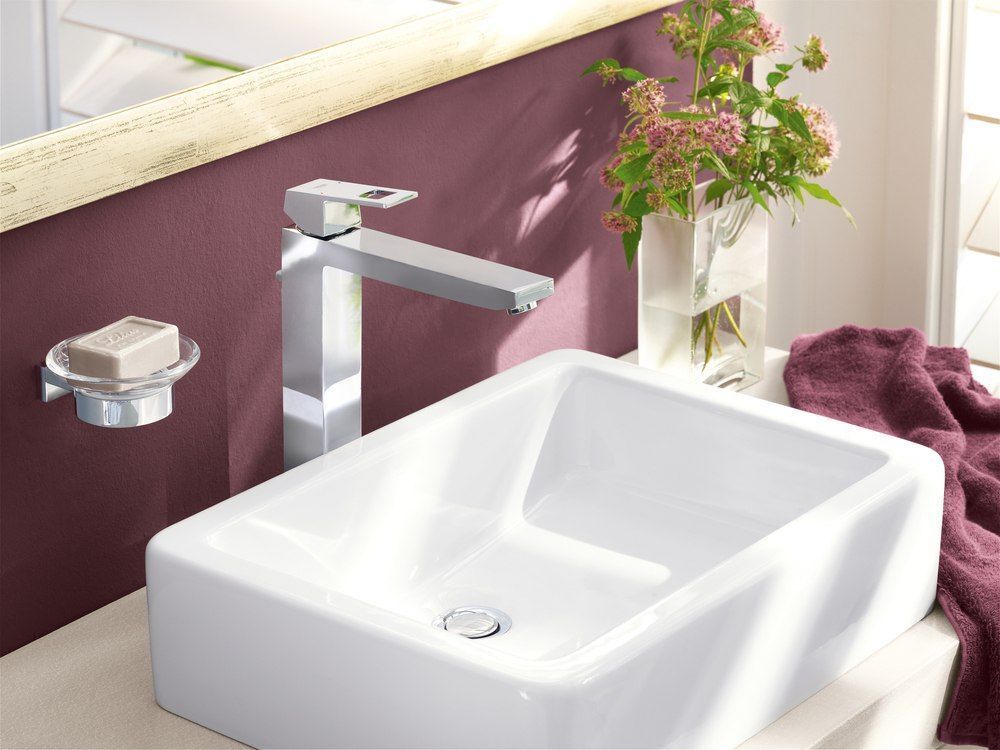 Смеситель для раковины (умывальника) Grohe Eurocube 23406000 хром