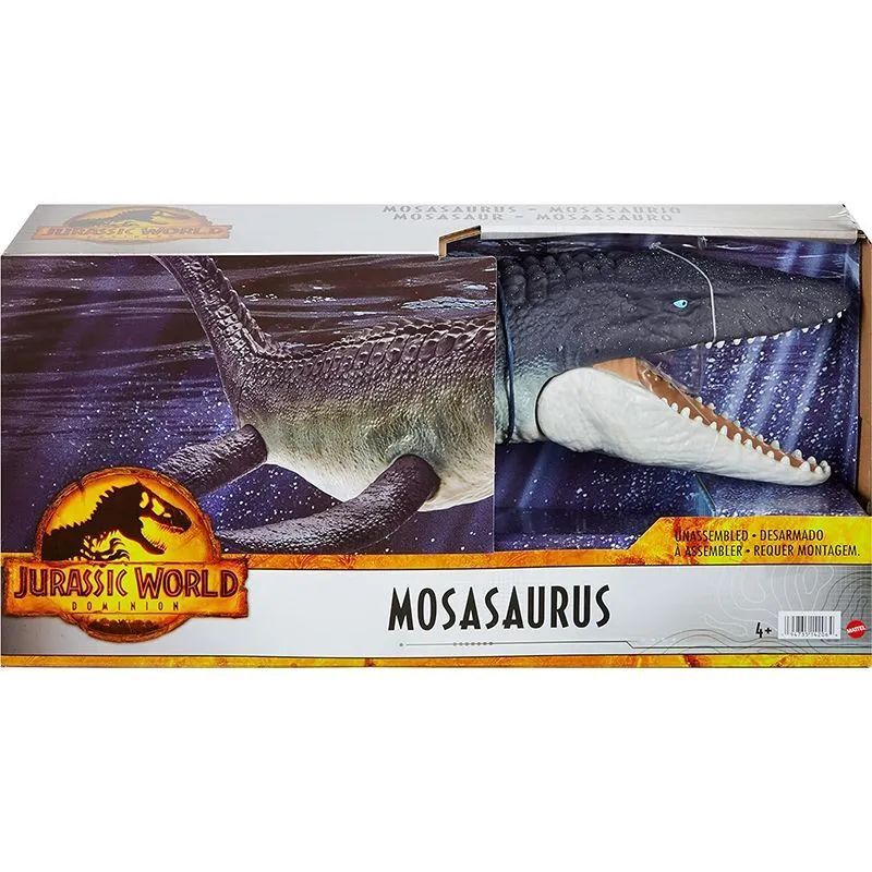 Фигурка Mattel Jurassic World Защитник океана Мозазавр, 27.9 см