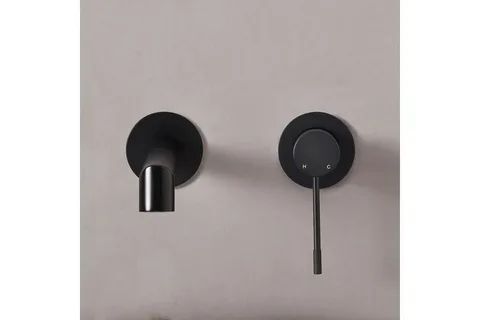 Смеситель для раковины Grohe Essence Phantom Black 29193KF1 Черный