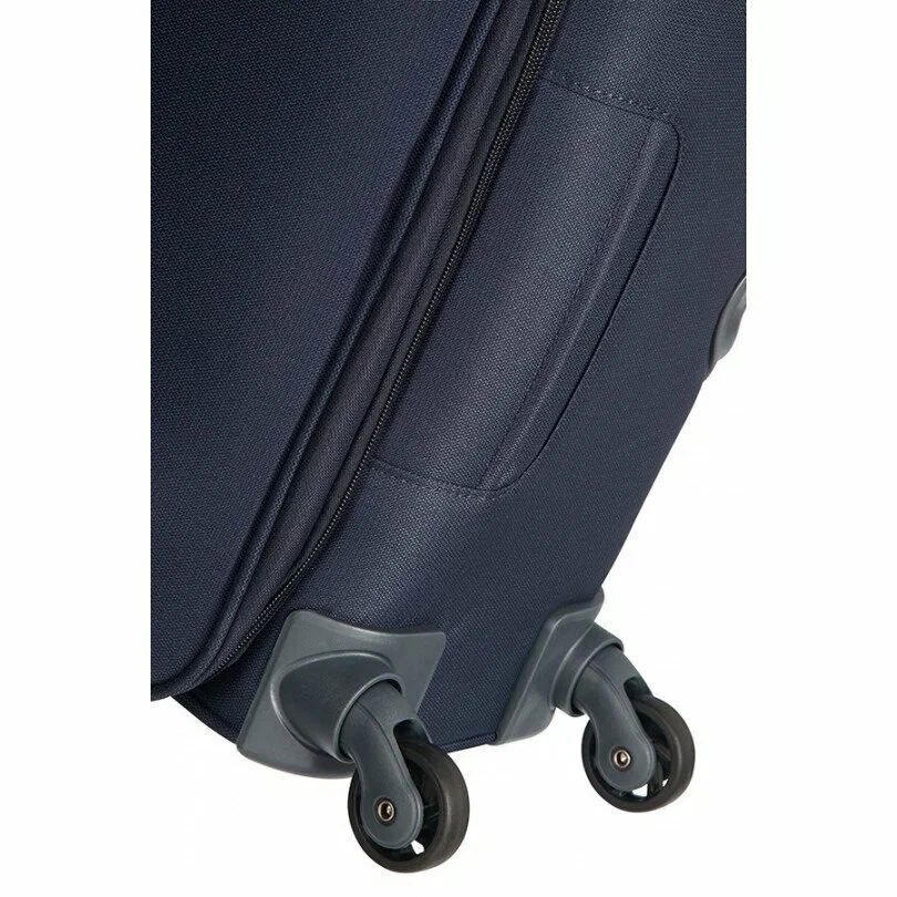 Чемодан Samsonite, 112.5 л, размер L, синий