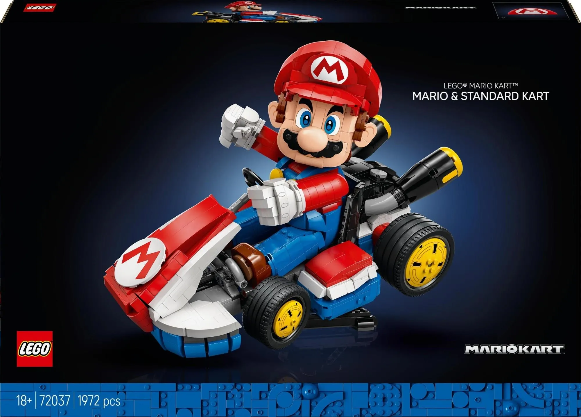 Конструктор LEGO Super Mario 72037 Mario Kart: стандартный карт Марио