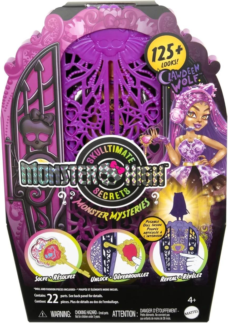 Кукла Mattel Monster High Страшные секреты Клодин Вульф HXH85