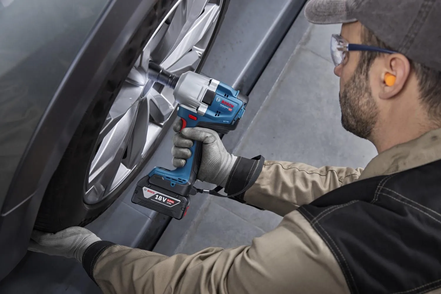 Ударный гайковёрт Bosch GDS 18V-780 Professional 06019P4000