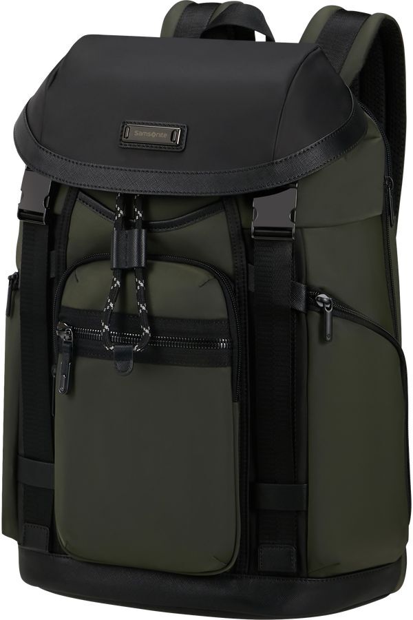Рюкзак Samsonite Relyon 153267-1388 15.6" 23.5л with Flap Green